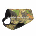 TOURBON hunting Neoprene Camo Chaleco de protección de perro de tamaño medio